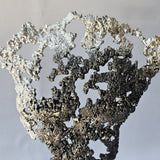 Pavarti Canada - Sculpture torse masculin dentelle métal acier et chrome