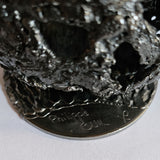 Bouteille Champagne Prince 17-24 - Sculpture dentelle métal acier et bronze