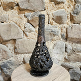 Bouteille Champagne Prince 17-24 - Sculpture dentelle métal acier et bronze
