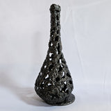 Bouteille Champagne Prince 17-24 - Sculpture dentelle métal acier et bronze
