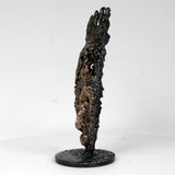 Masque Africain Samedi 46-23- Sculpture metal série de 7 masques semainiers sénégal