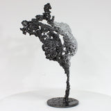 Pavarti Signature - Sculpture corps femme dentelle métal acier et chrome