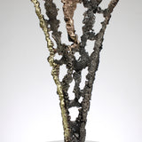Pavarti Ultime - Sculpture dentelle métal bronze acier laiton