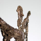 Pavarti Ultime - Sculpture dentelle métal bronze acier laiton