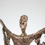 Pavarti Ultime - Sculpture dentelle métal bronze acier laiton