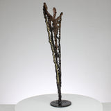 Pavarti Ultime - Sculpture dentelle métal bronze acier laiton
