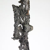 Idole CLXV - Sculpture métal corps bronze et acier - Buil