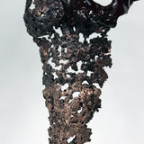 Pavarti Poppy - Sculpture corps de femme en dentelle Bronze, Acier et verre - Buil