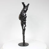 Pavarti Impromptue - Sculpture corps femme dentelle métal acier bronze
