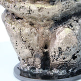 Idole differences 65-21 - Sculpture femme métal dentelle acier, bronze -  Woman metal artwork - lace steel bronze - Buil