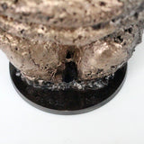 Idole differences 65-21 - Sculpture femme métal dentelle acier, bronze -  Woman metal artwork - lace steel bronze - Buil