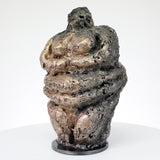 Idole differences 65-21 - Sculpture femme métal dentelle acier, bronze -  Woman metal artwork - lace steel bronze - Buil