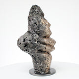 Idole differences 65-21 - Sculpture femme métal dentelle acier, bronze -  Woman metal artwork - lace steel bronze - Buil