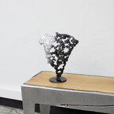 Pavarti Surfeur - Sculpture corps masculin dentelle metal et chrome