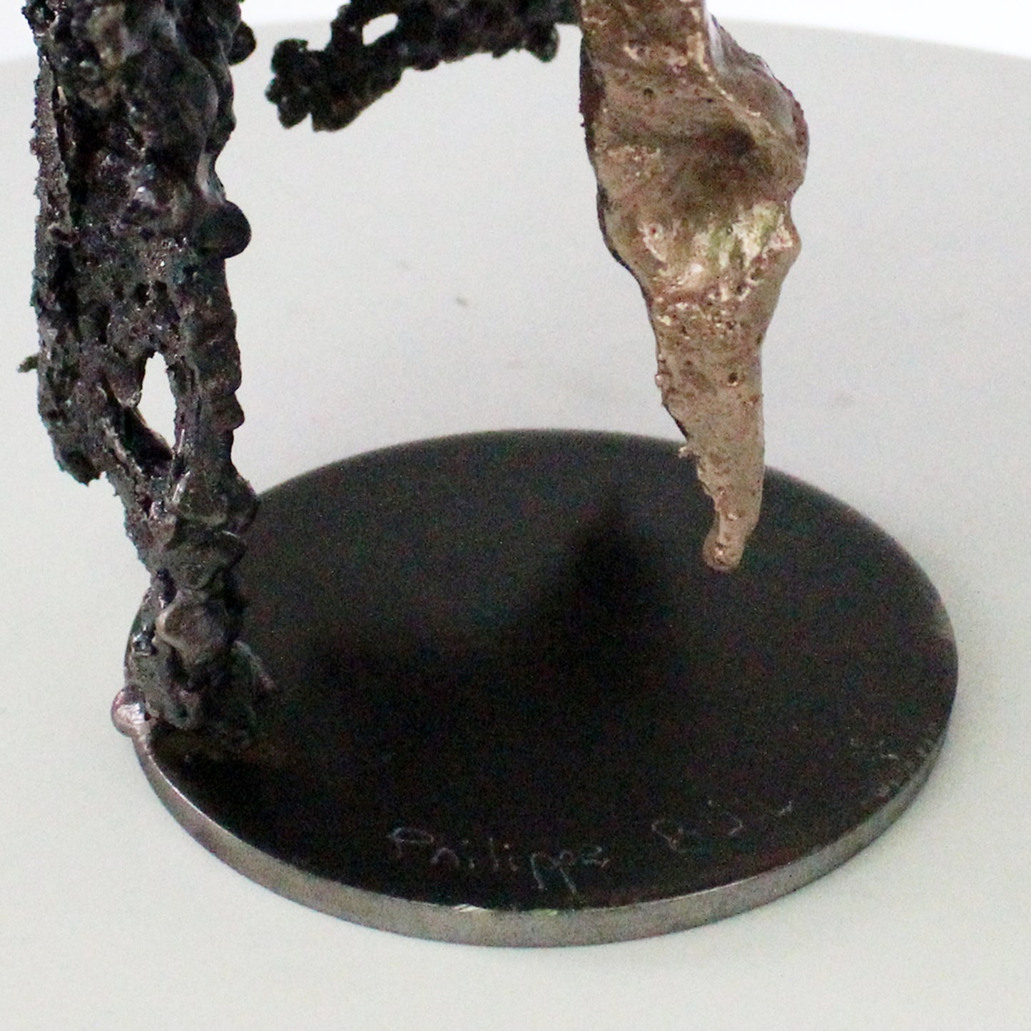 Soir de première - Sculpture danseuse métal dentelle acier, bronze - Dancer woman metal artwork - lace steel bronze - Buil