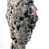 Un Roc - Sculpture tête métal dentelle acier, bronze -  Head metal artwork - lace steel bronze - Buil