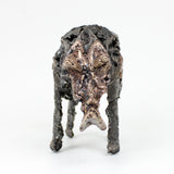 Rhinoceros 8-22 - Sculpture animal Rhinocéros en dentelle acier et bronze