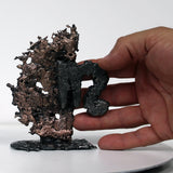 Scorpion 19 A1 - Signe du zodiaque astrologie - Dentelle metal bronze acier