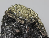 Le blond - Sculpture métal visage bronze acier laiton - Buil