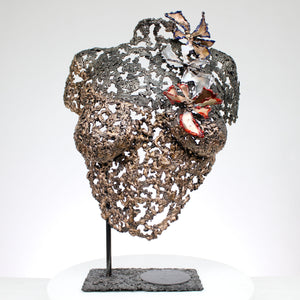 Skulptur der Büste von Ingrid Courrèges