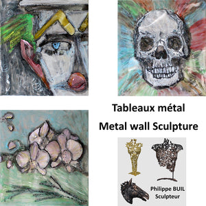 Tablas de metal - Esculturas de pared