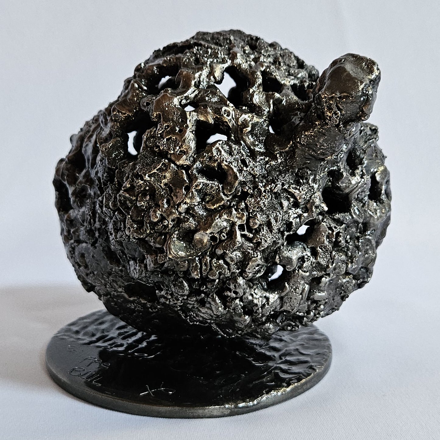 L'age de glace 16-24 - Sculpture gland dentelle metal acier