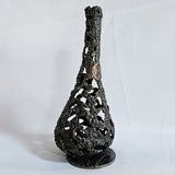 Bouteille Champagne Prince 17-24 - Sculpture dentelle métal acier et bronze