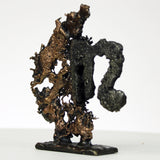 Scorpion 18-1 - Signe du zodiaque astrologie - Sculpture dentelle metal bronze acier