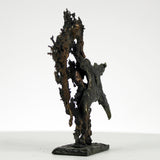 Gémeaux 18-3 - Signe du zodiaque astrologie - Sculpture dentelle metal bronze acier