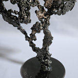 Pavarti Avis - Sculpture corps femme dentelle metal acier bronze