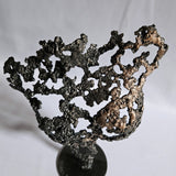 Pavarti Avis - Sculpture corps femme dentelle metal acier bronze