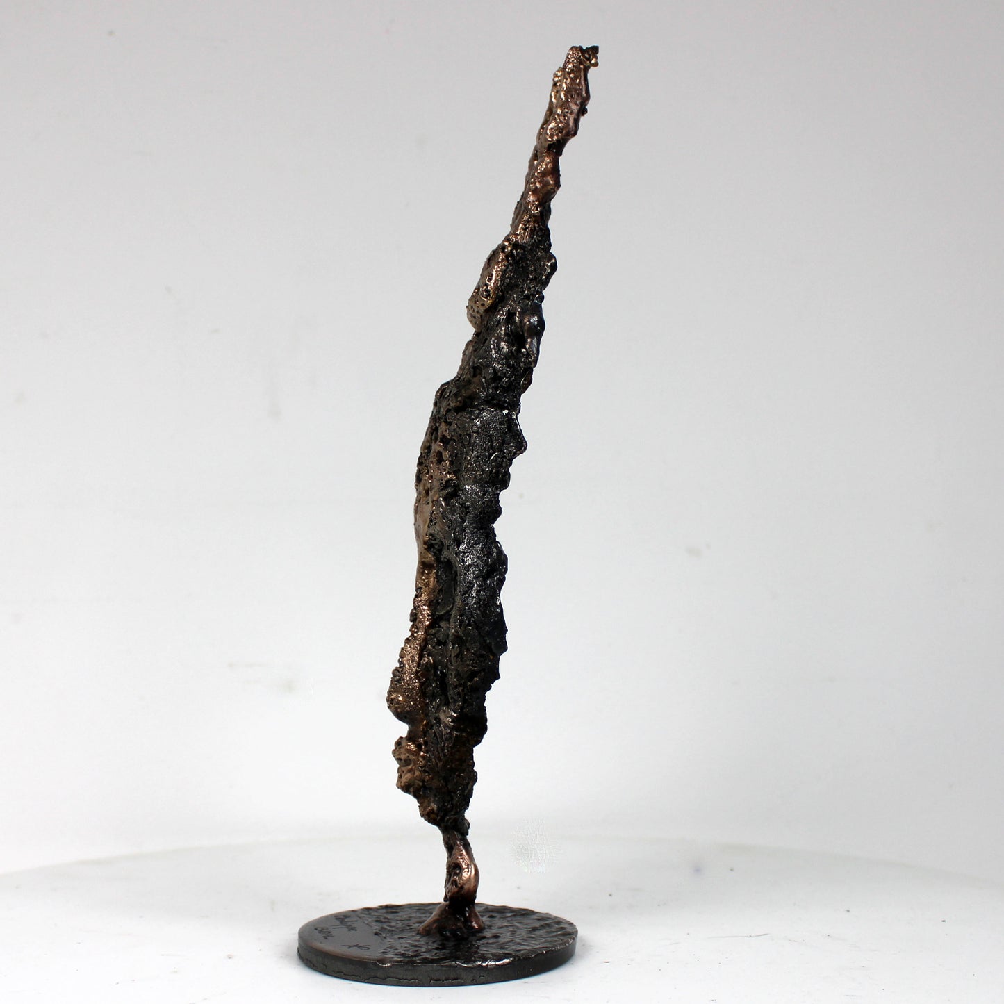 Masque Africain Mardi 42-23- Sculpture metal série de 7 masques semainiers sénégal