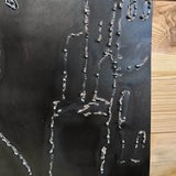 Металлическая табличка - баскская собака