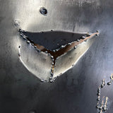 Металлическая табличка - баскская собака