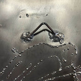 Металлическая табличка - баскская собака