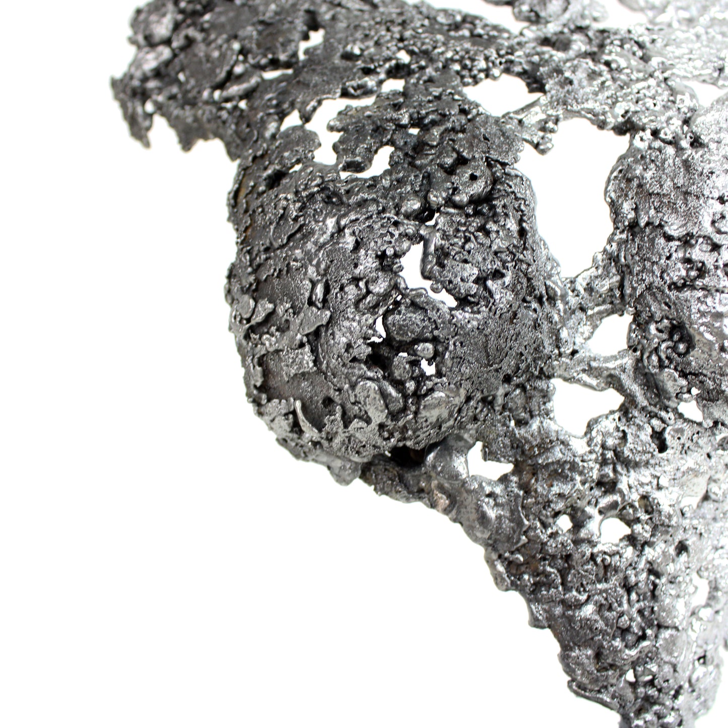 Pavarti Signature - Sculpture corps femme dentelle métal acier et chrome