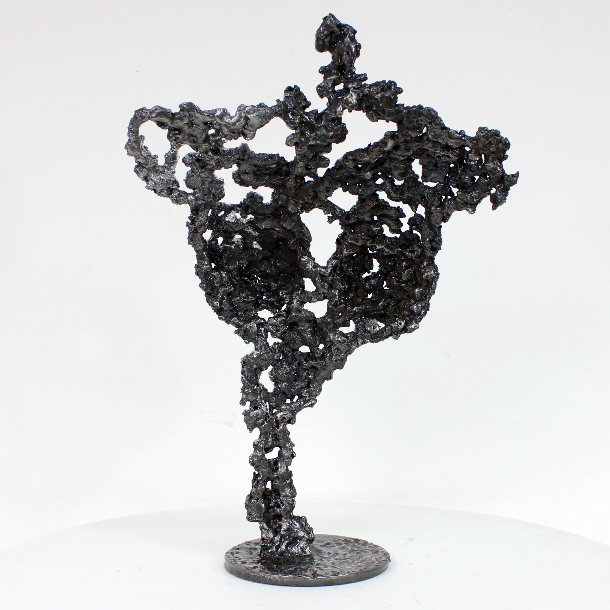 Pavarti Signature - Sculpture corps femme dentelle métal acier et chrome