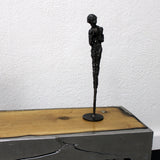 Muse 23-23 - Sculpture femme dentelle metal - Muse de Massenet