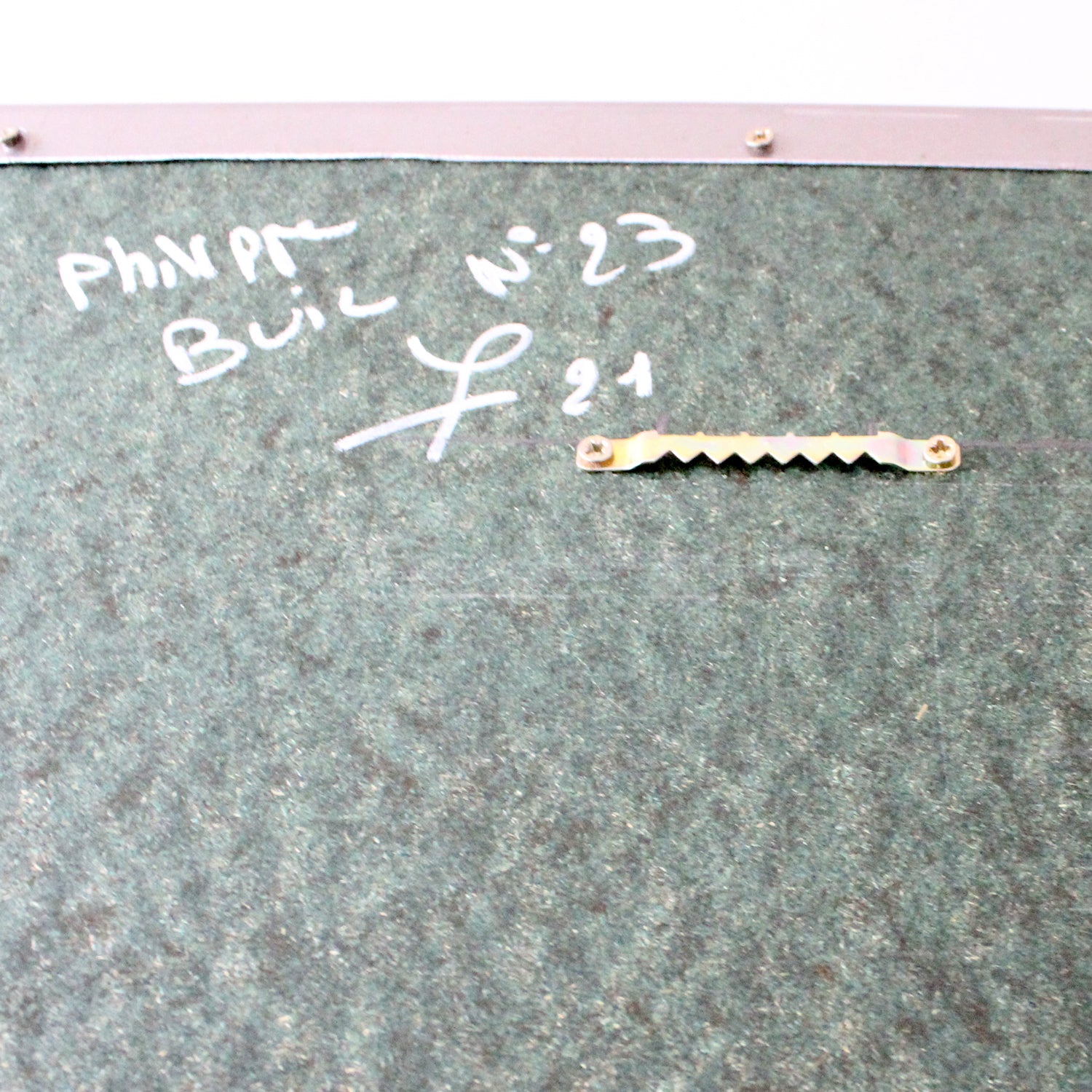 Tableau orchidée  - Sculpture murale tableau acier et encres - Buil