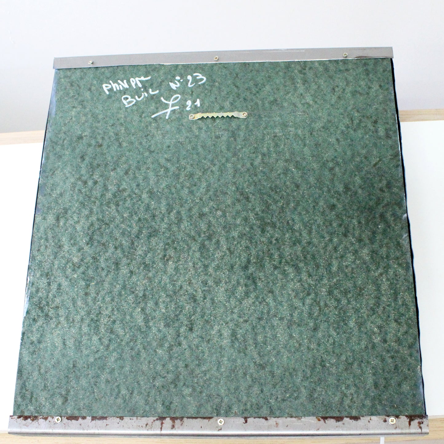 Tableau orchidée  - Sculpture murale tableau acier et encres - Buil