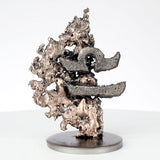 Libra 21-4 Astrology Zodiac Sign - Bronze Steel - Sculpture Philippe Buil