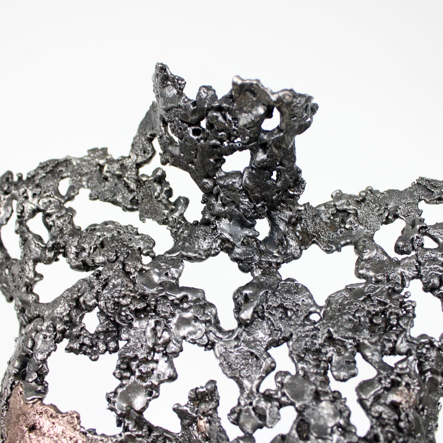 Pavarti Impromptue - Sculpture corps femme dentelle métal acier bronze