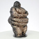 Idole differences 65-21 - Sculpture femme métal dentelle acier, bronze -  Woman metal artwork - lace steel bronze - Buil