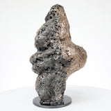 Idole differences 65-21 - Sculpture femme métal dentelle acier, bronze -  Woman metal artwork - lace steel bronze - Buil