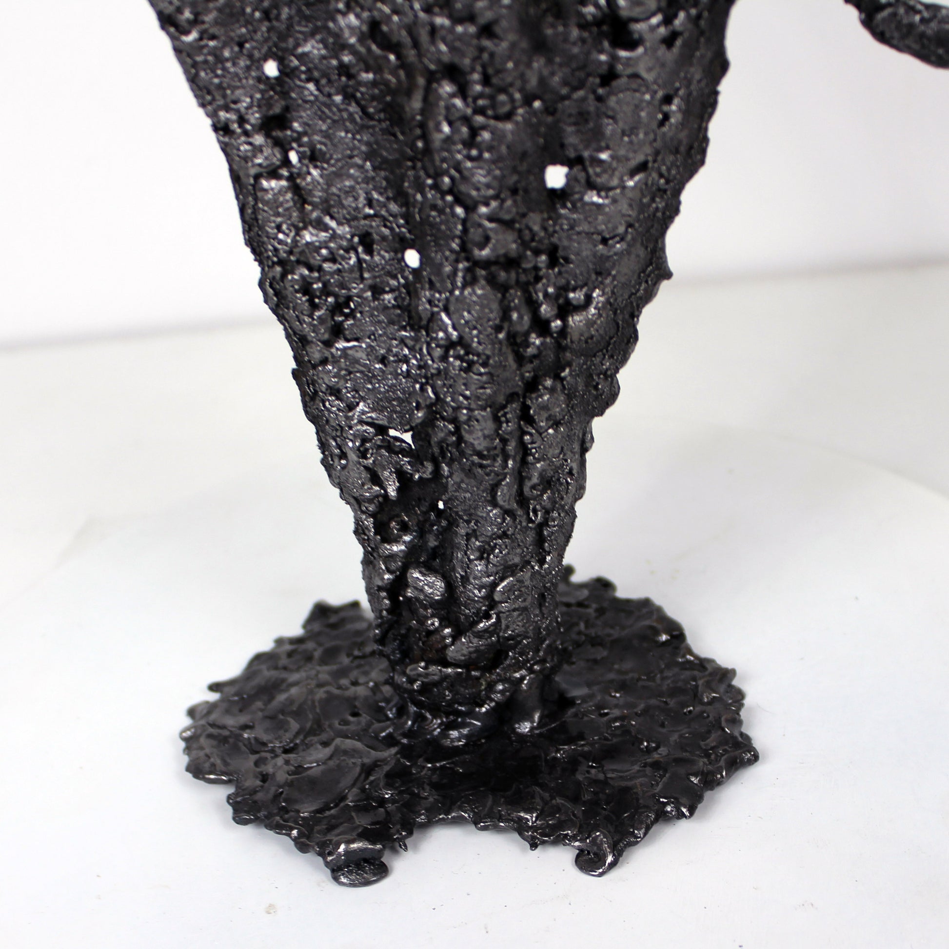 Armories - sculpture fleur en dentelle acier et verre - Buil