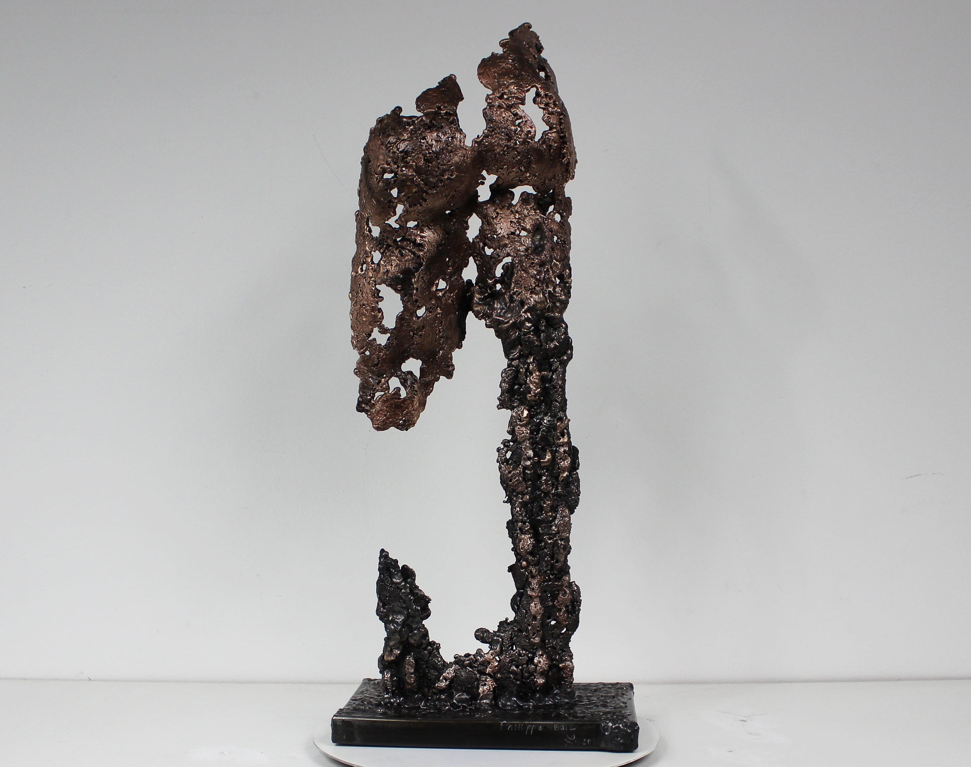 Pavarti Gé - Fessier métal acier bronze -Buil