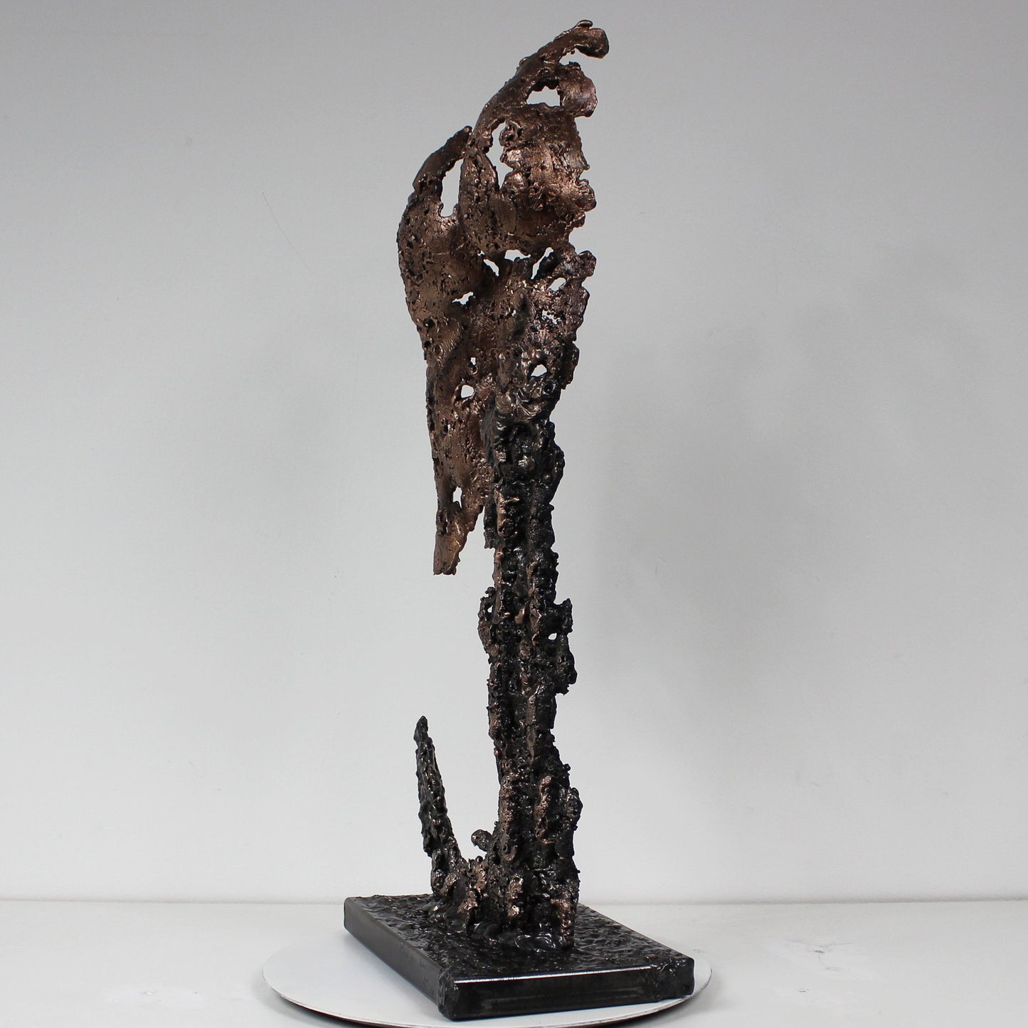 Pavarti Gé - Fessier métal acier bronze -Buil