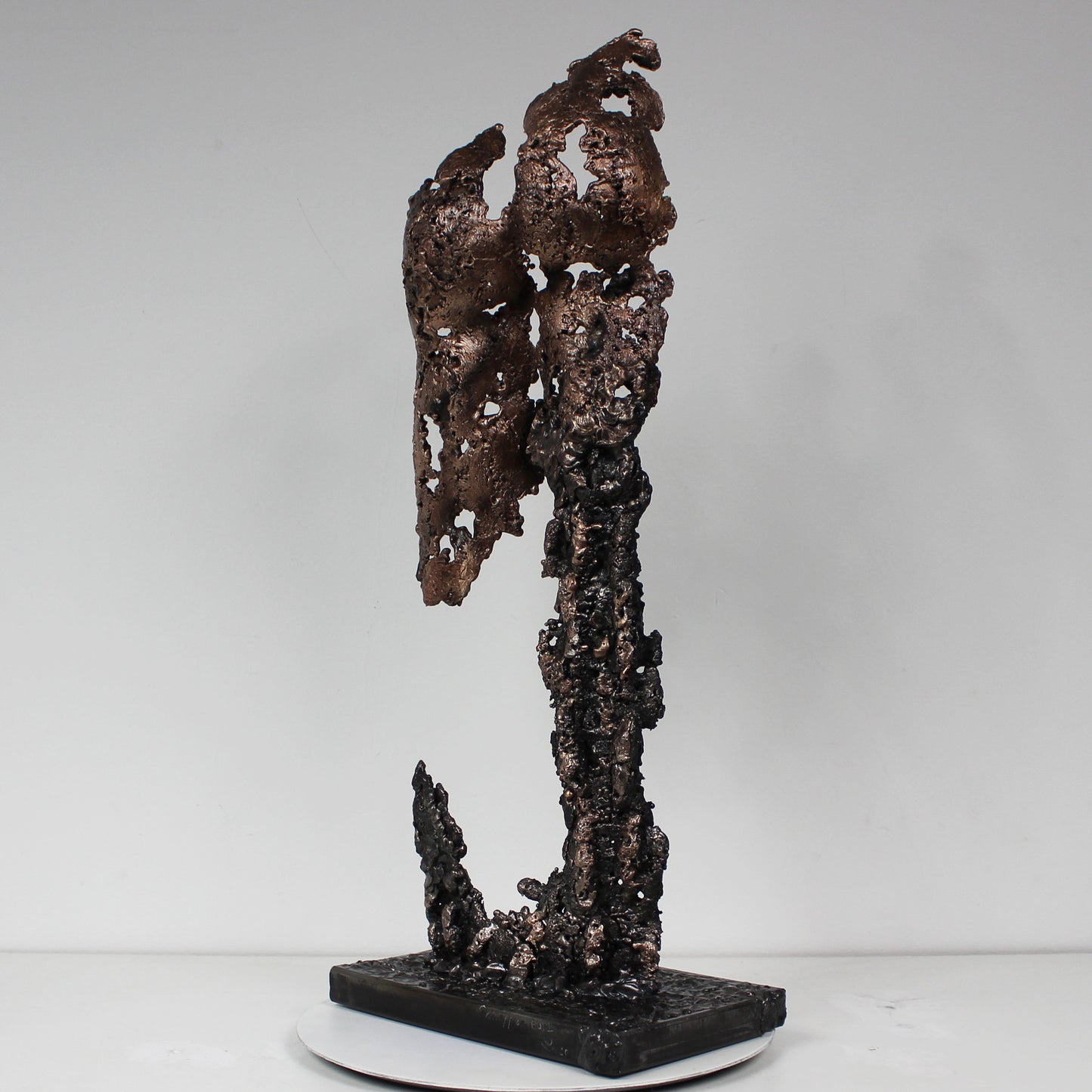 Pavarti Gé - Fessier métal acier bronze -Buil