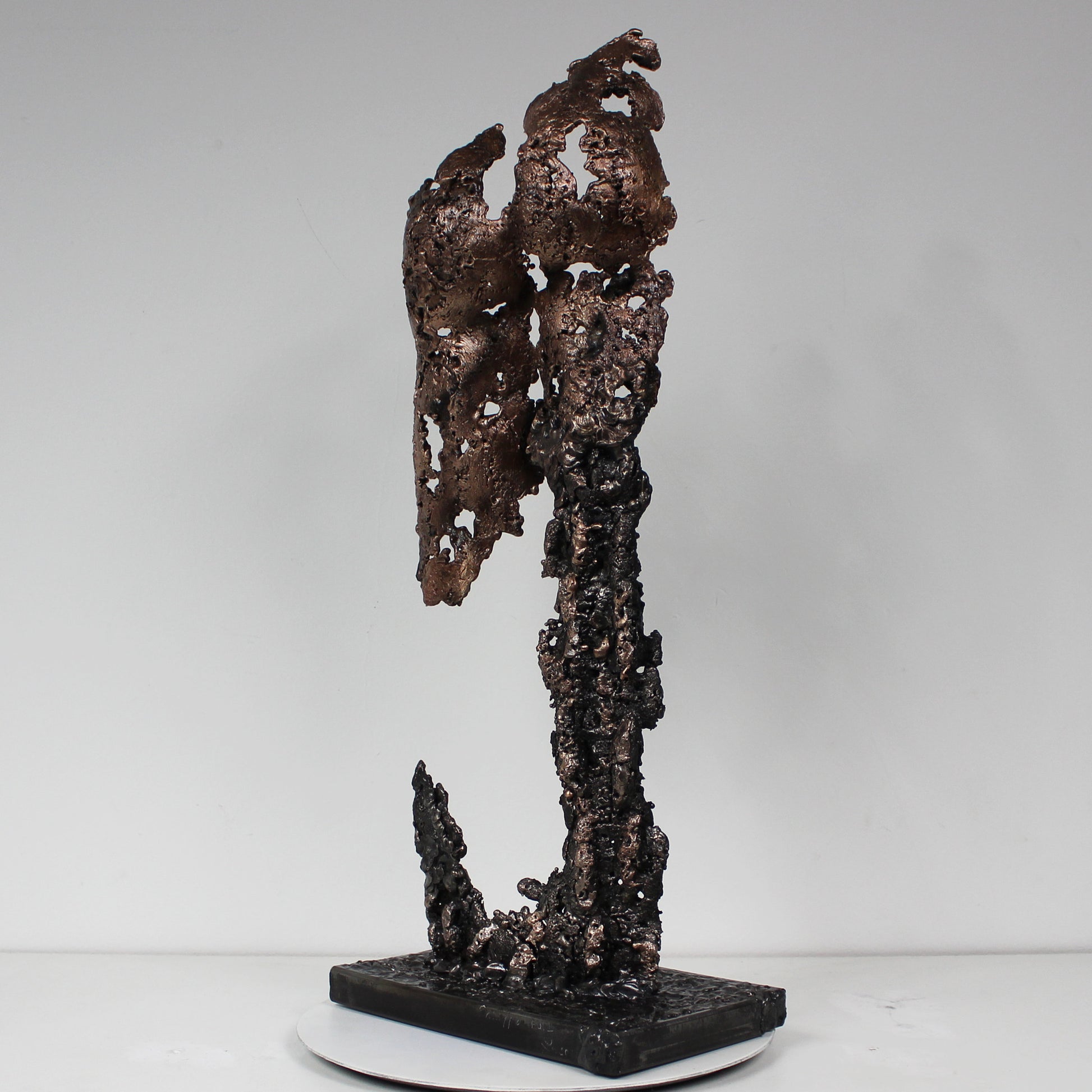 Pavarti Gé - Fessier métal acier bronze -Buil