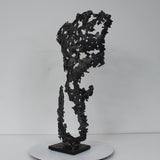 Pavarti Barong - Sculpture torse métal homme en dentelle acier - Buil